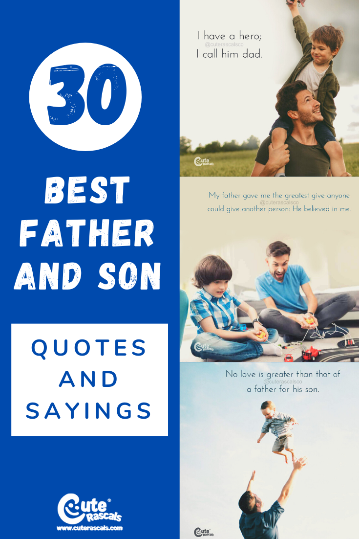 Father and Son Quotes - Cute Rascals Baby & Kids Clothing, Accessories