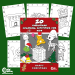 Christmas Coloring Pages Free Printable Preschool Worksheets