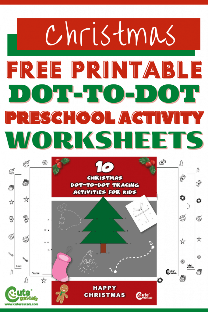 Let kids celebrate Christmas with fun worksheets. Click this to download and print Christmas dot to dot worksheets for preschoolers.