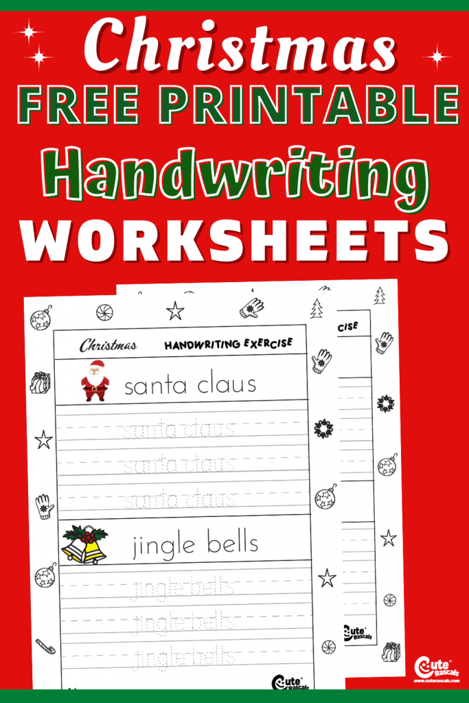 Free handwriting exercises worksheets for preschoolers.