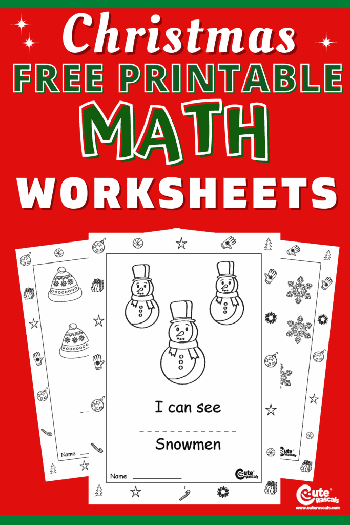 Fun math worksheets for kindergarten.