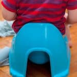 Potty training baby