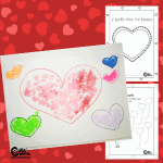 Easy and Simple Heart Valentines Arts and Crafts for Kids (4-6 Year Olds)