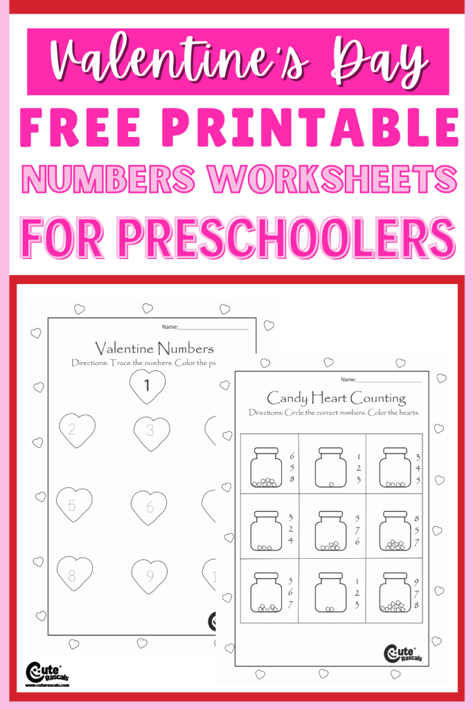 Free printable Math worksheets for preschoolers