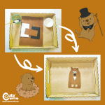 Easy Groundhog Kids Crafts Montessori Worksheets (4-6 Year Olds)