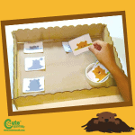 Match the Groundhog Shadow Creative Craft for Kid to Encourage Logical Thinking Montessori Activity with Printable Worksheets (4-6 Year Olds)