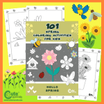 101 Pages of Exciting Spring Coloring Pages to Entertain Kids - Free Printable Worksheets