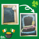 St. Patrick's Day Leprechaun Chalk Art for Kids Montessori Worksheets (4-6 Year Olds)