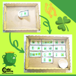 St. Patrick's Day Leprechaun Memory Game for Kids Montessori Worksheets (4-6 Year Olds)