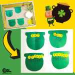 Gold Coins Spelling Games for Kids Montessori Worksheets (4-6 Year Olds)