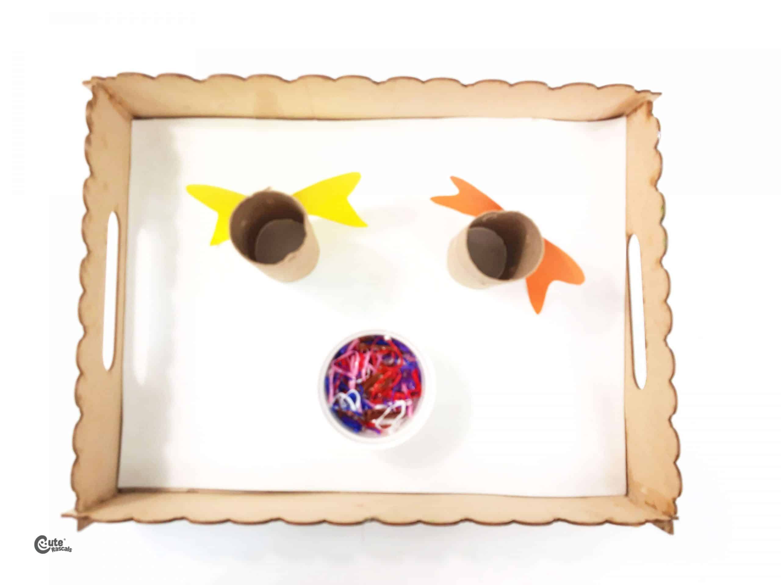 Materials Angels With Rubber Bands Fine Motor Skills Activity for Preschoolers