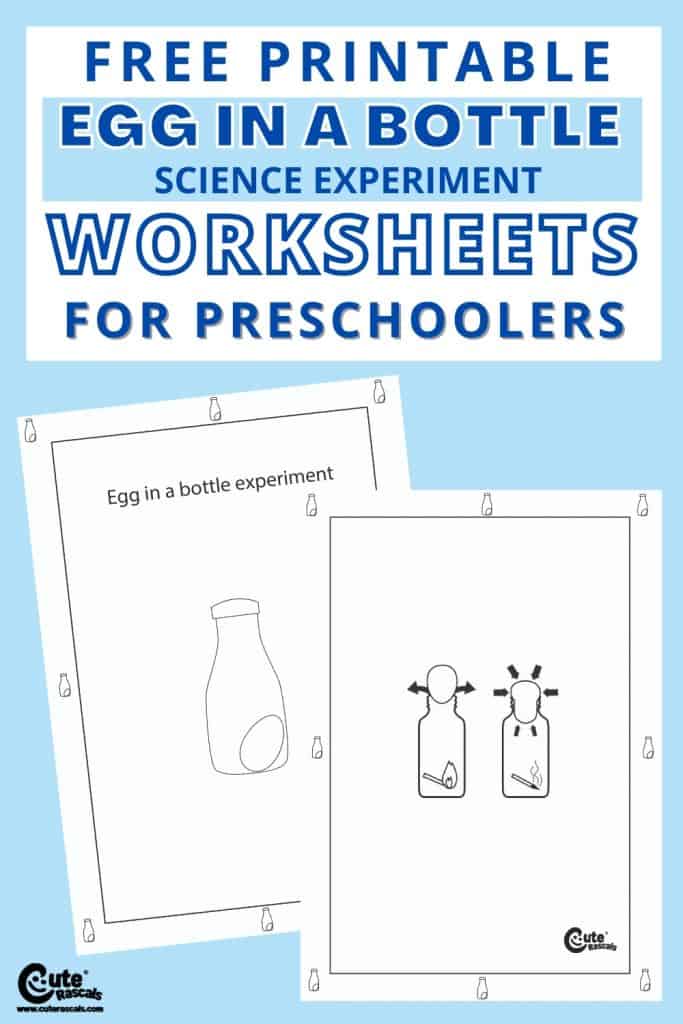 Free printable Easter worksheets. Easter Science Experiments 
