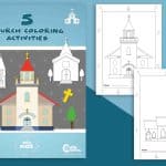5 Relaxing Church Coloring Pages for Your Kids' Faith
