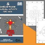 Easy-to-follow 5 Christian Coloring Pages for Every Kid