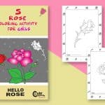 5 Beautiful Must Have Rose Coloring Pages for Kids