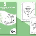 5 Adventurous Pirate Coloring Pages to Keep Your Kids Entertained