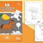 15 Insanely Cute Coloring Pages for Kids of All Ages