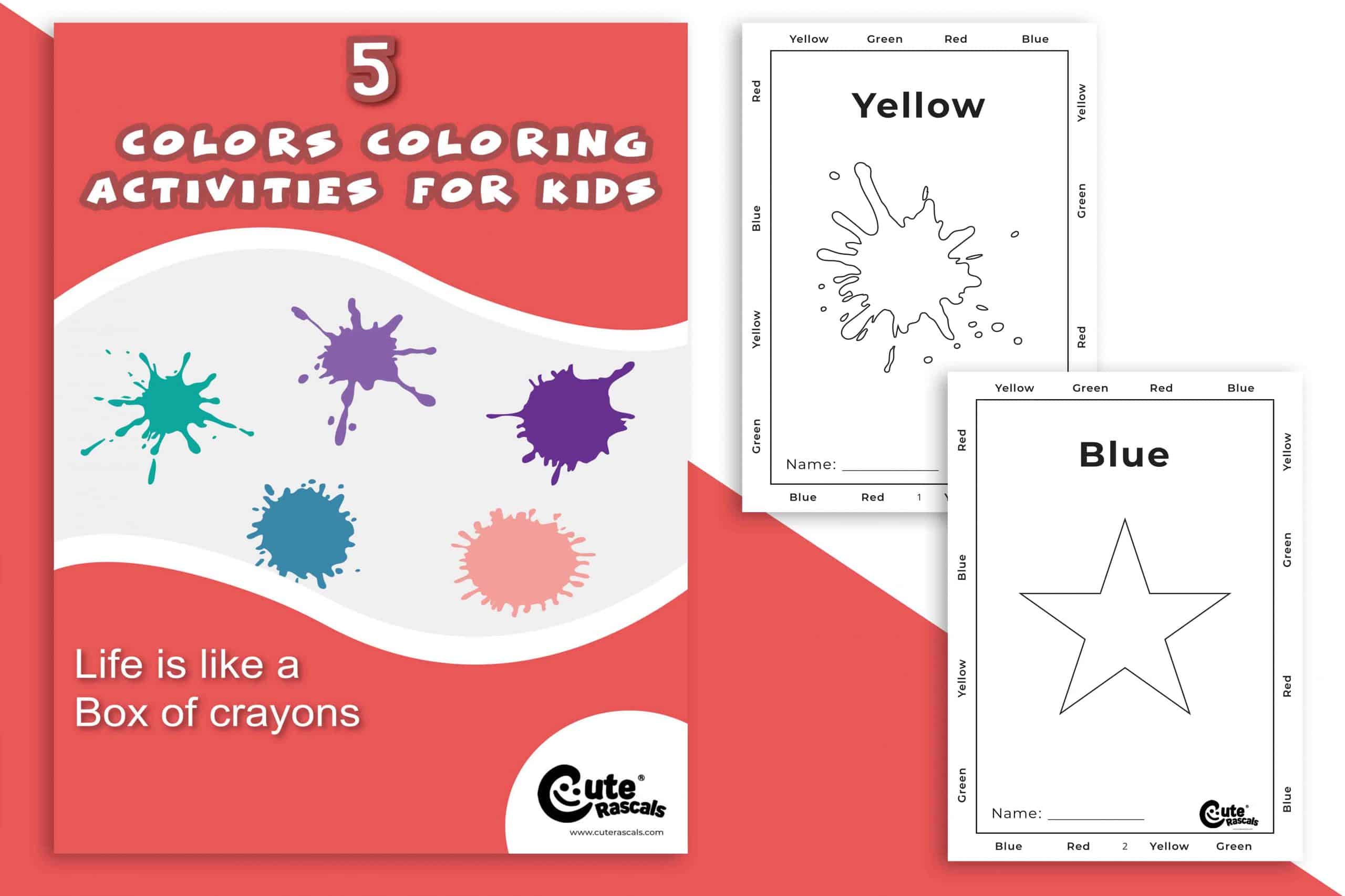 5 Coloring Pages to Encourage Your Child's Creativity