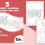 5 Beautiful February Coloring Pages for Kids to Enjoy