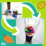 Autumn Sounds DIY Maraca Preschool Music Craft Sensory Play Worksheets (2-4 Year Olds)