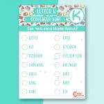 Where is K? Great Indoor Scavenger Hunt Games For Kids