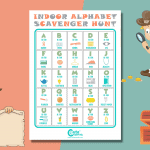 Find The Alphabets: Easy And Fun Indoor Scavenger Hunt For Kids