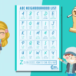 Alphabet neighborhood scavenger hunt for kids you can enjoy outdoors