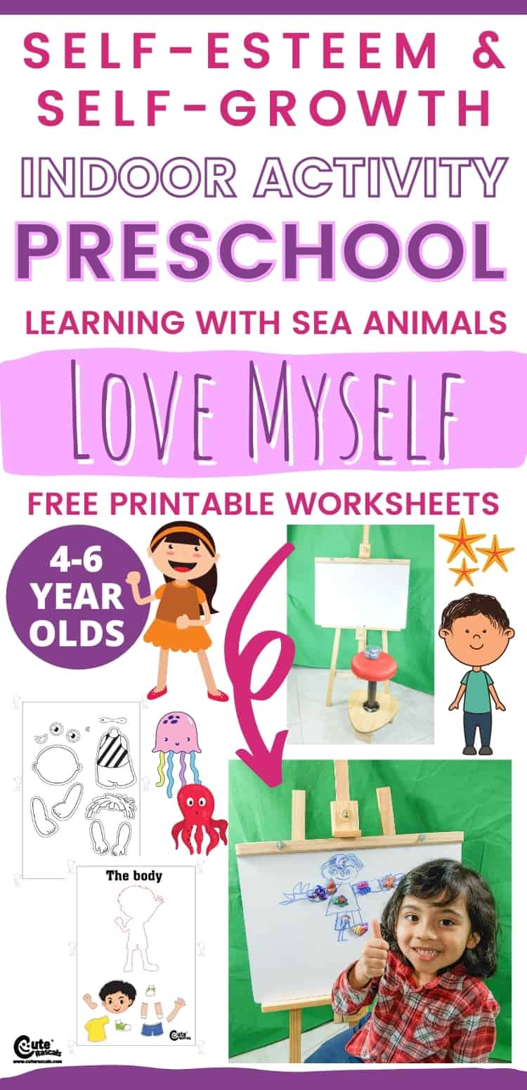 Creative kids art projects activity for preschoolers to learn and discover themselves.