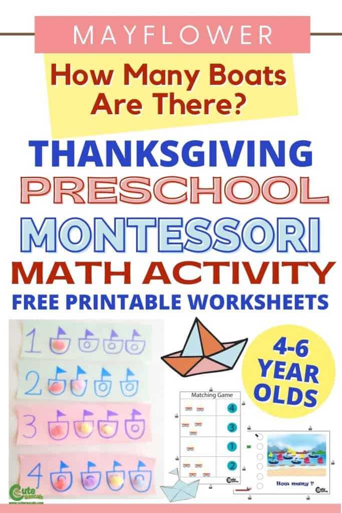 How many boats? A number activities for preschoolers